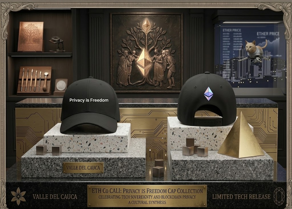 Gorra Privacy is Freedom — Frase
